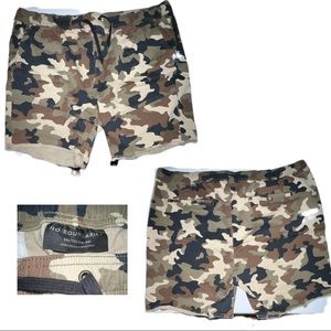 Camo Jogger Shorts